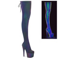 Pleaser mod.ADO3008REFL/GRN-PP